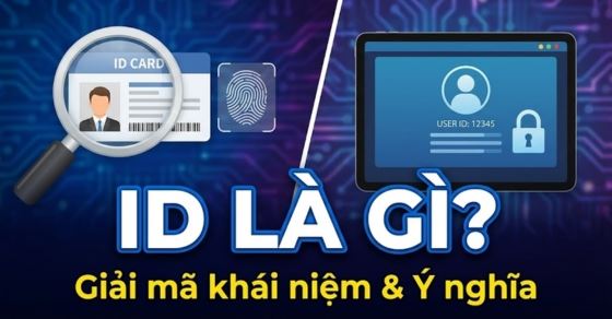 ID là gì? Lý do ID quan trọng trong việc quản lý thông tin