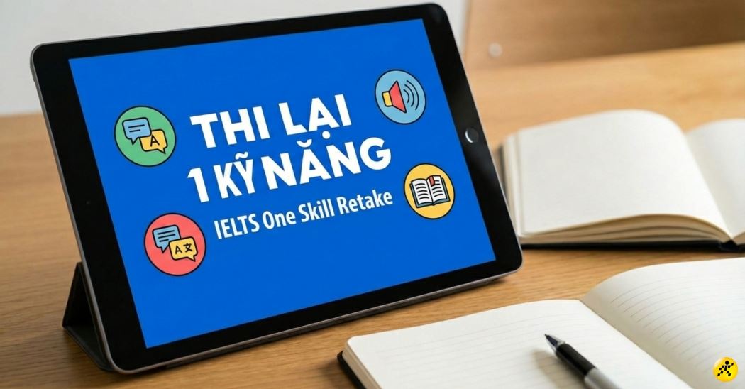 IELTS One Skill Retake là gì? Điều kiện, lệ phí & lợi ích thi năm 2026