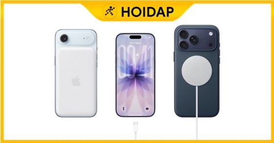 iPhone 17, iPhone Air dùng cổng sạc gì? Sạc nhanh bao nhiêu W?