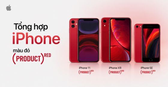 TOP 10+ mẫu iPhone màu đỏ (PRODUCT)RED đẹp và nổi bật