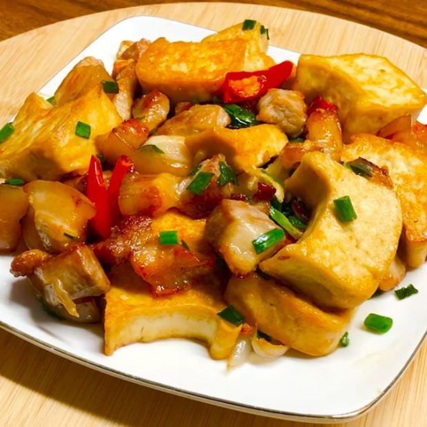 Cách làm thịt rang đậu ngon không bị khô chuẩn vị miền Bắc