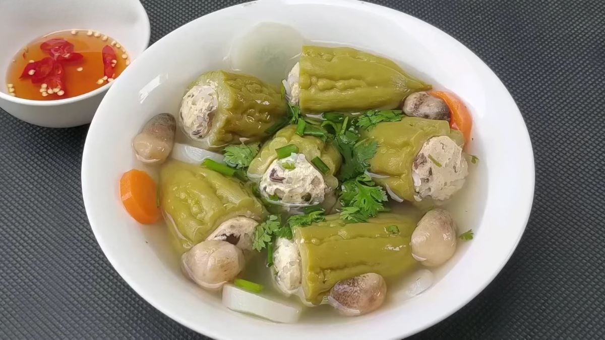 Khổ qua hầm chay