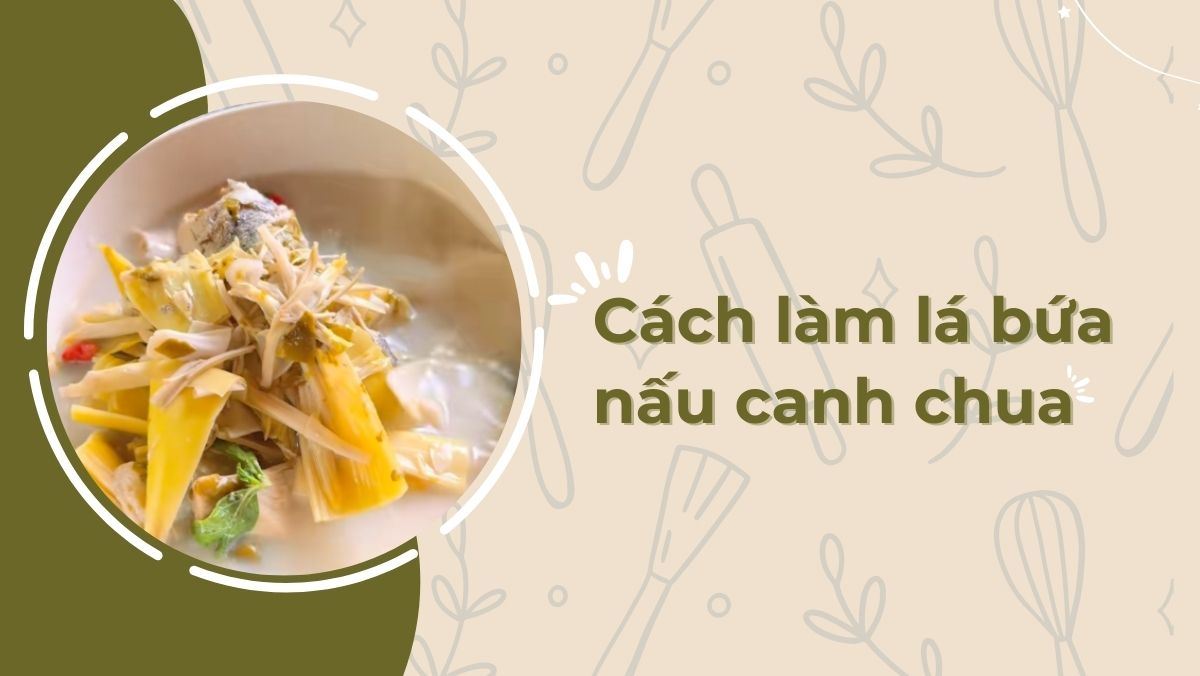 Lá bứa nấu canh chua