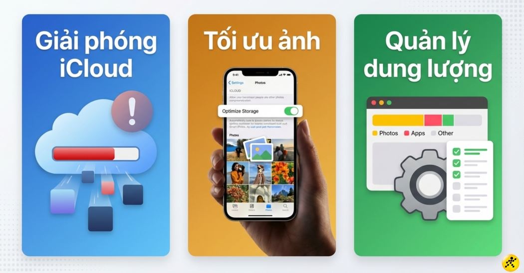 7 Cách giải phóng dung lượng iCloud trên iPhone nhanh, hiệu quả nhất