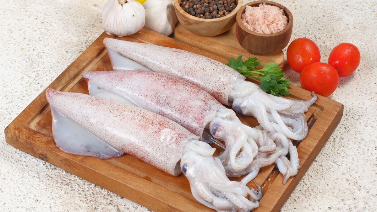Cách làm sạch mực ống