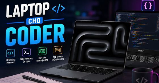 TOP 10 laptop cho Coder đáng mua tại TGDĐ