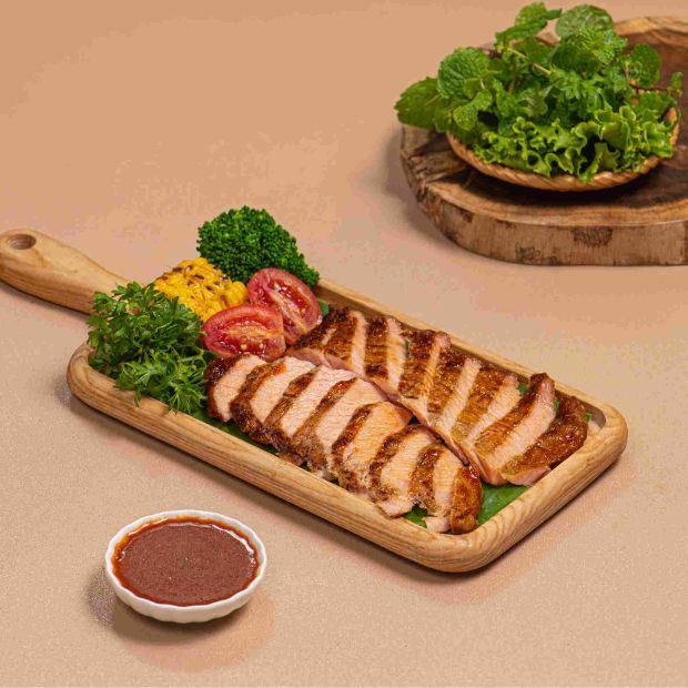2 cách làm má heo nướng bằng nồi chiên không dầu siêu nhanh