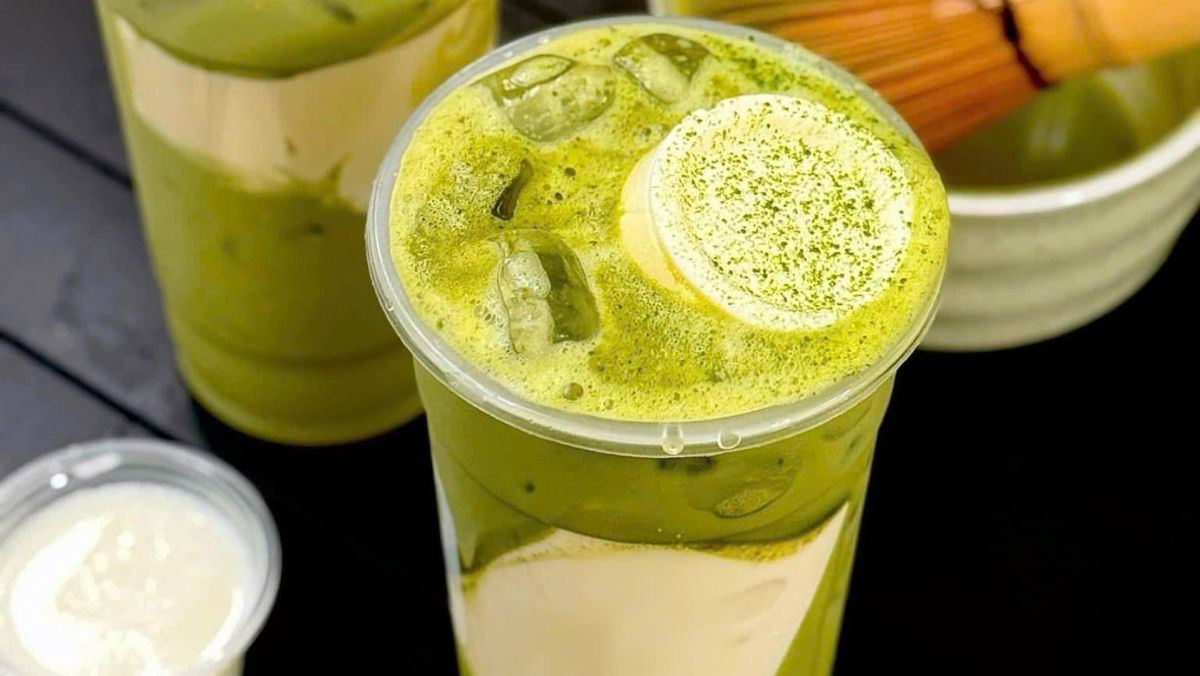 Tàu hũ matcha