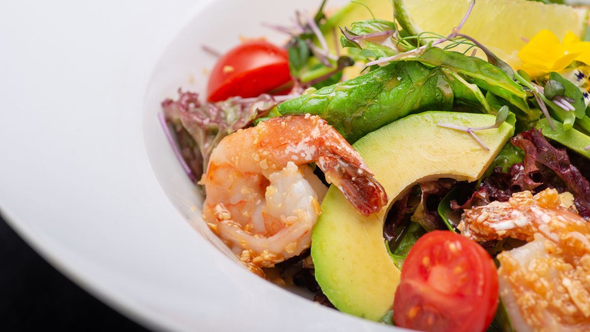 Salad tôm bơ