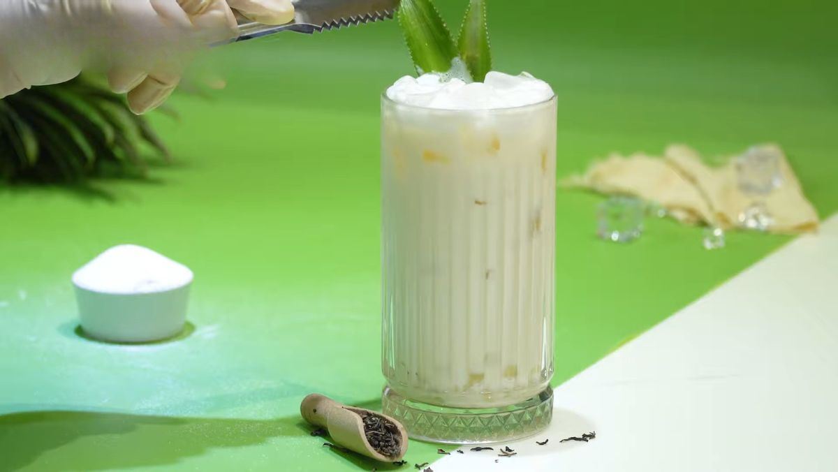 Lục trà sữa