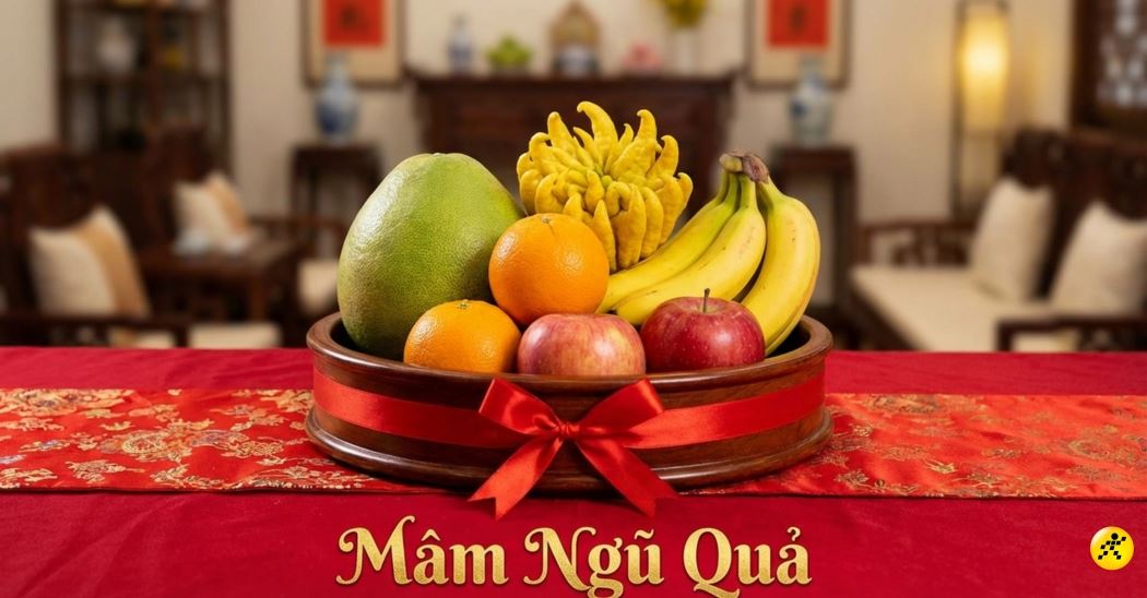 Mâm ngũ quả là gì? Ý nghĩa và cách bày trí 3 miền chuẩn nhất 2026