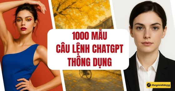 1000 mẫu câu lệnh ChatGPT hiệu quả, chi tiết, thông dụng mới nhất