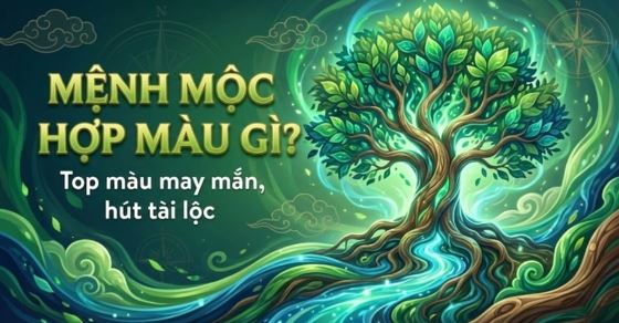 Mệnh Mộc hợp màu gì? Kỵ màu gì? Bí quyết chọn đồ chuẩn