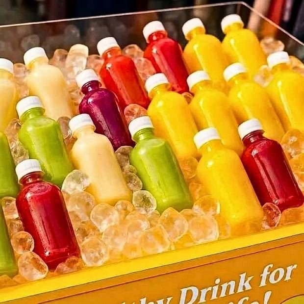 menu các loại nước ép trái cây mix