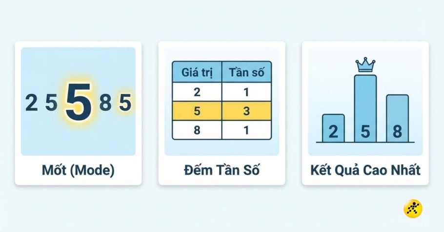 Công thức & Cách tính Mốt của mẫu số liệu ghép nhóm (Có bài tập, VD)
