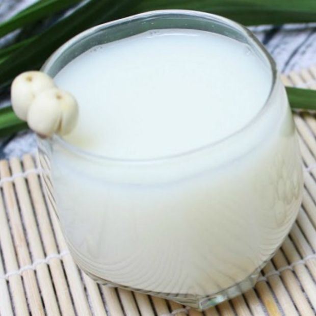 Nấu sữa hạt sen mix với gì