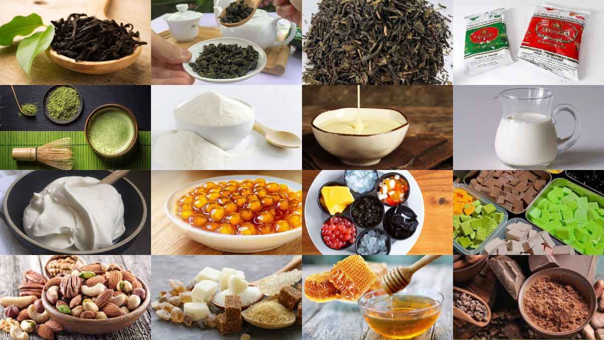 Nguyên liệu trà sữa