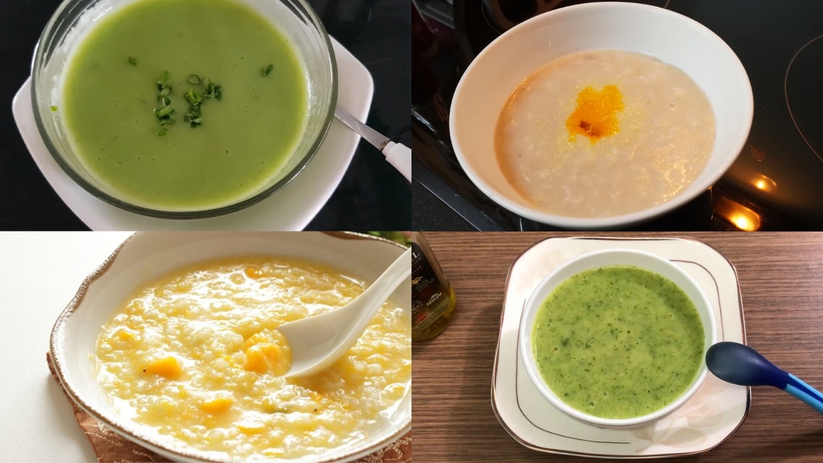 Tổng hợp 4 cách nấu cháo ếch ăn dặm