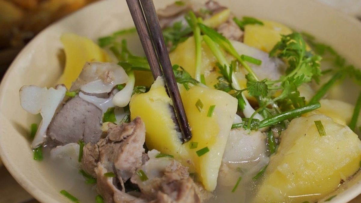 Canh sầu riêng