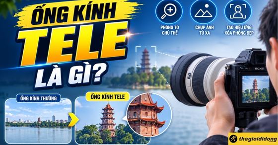 Ống kính tele là gì? Ưu nhược điểm, ứng dụng trong chụp ảnh thực tế