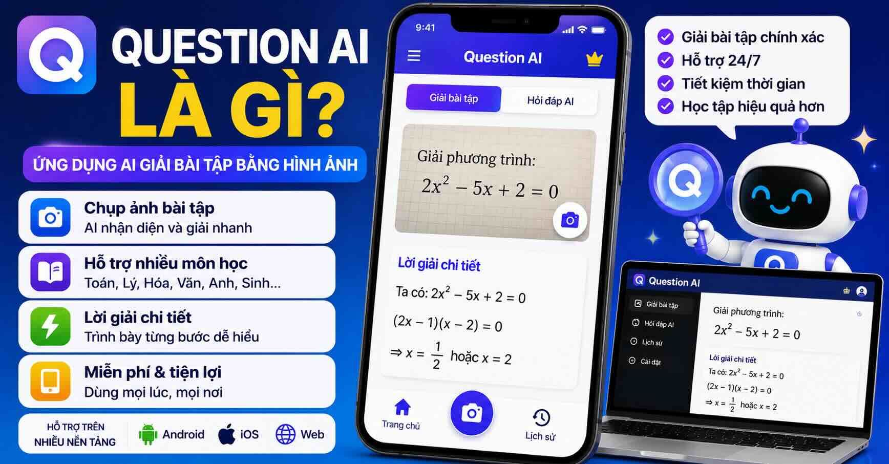 Question AI Là Gì? Cách tải và sử dụng Question AI miễn phí