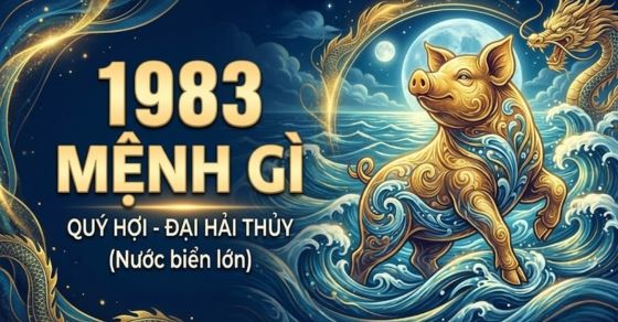 Nam, Nữ tuổi Quý Hợi 1983 mệnh gì, hợp màu gì?