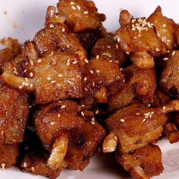 cách làm sườn non chay rim nước tương