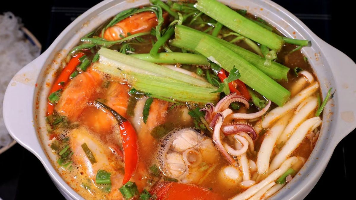 lẩu thái hải sản