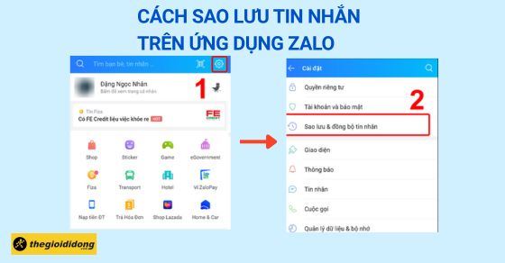 Cách sao lưu tin nhắn Zalo tránh mất dữ liệu khi chuyển sang máy mới