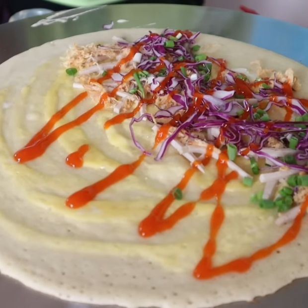bánh crepe Thái Lan