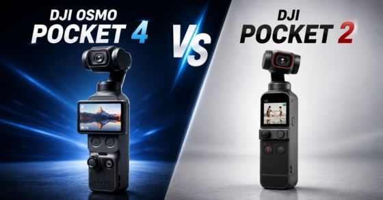 So sánh chi tiết DJI Osmo Pocket 4 và DJI Pocket 2