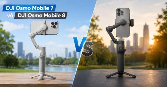 So sánh chi tiết DJI Osmo Mobile 7 và DJI Osmo Mobile 8