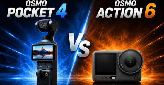 So sánh chi tiết DJI Osmo Pocket 4 và DJI Osmo Action 6