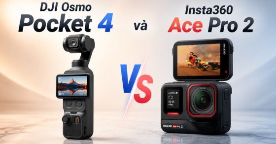 So sánh chi tiết DJI Osmo Pocket 4 và Insta360 Ace Pro 2