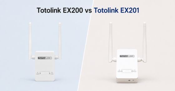 So sánh chi tiết Repeater Totolink EX200 và Totolink EX201