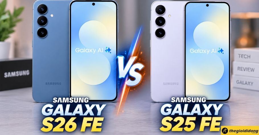 So sánh Samsung Galaxy S26 FE với Galaxy S25 FE: Có nên lên đời?
