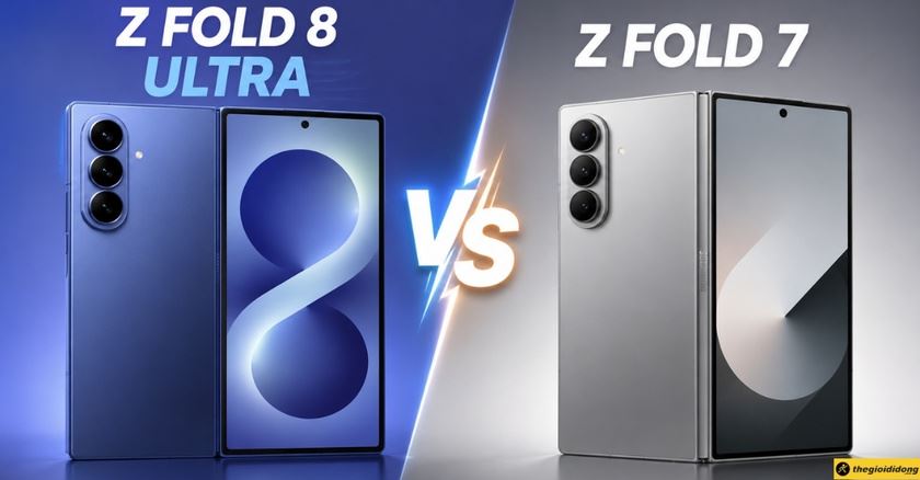 So sánh Samsung Galaxy Z Fold 8 Ultra và Z Fold 7: Nên mua bản nào?