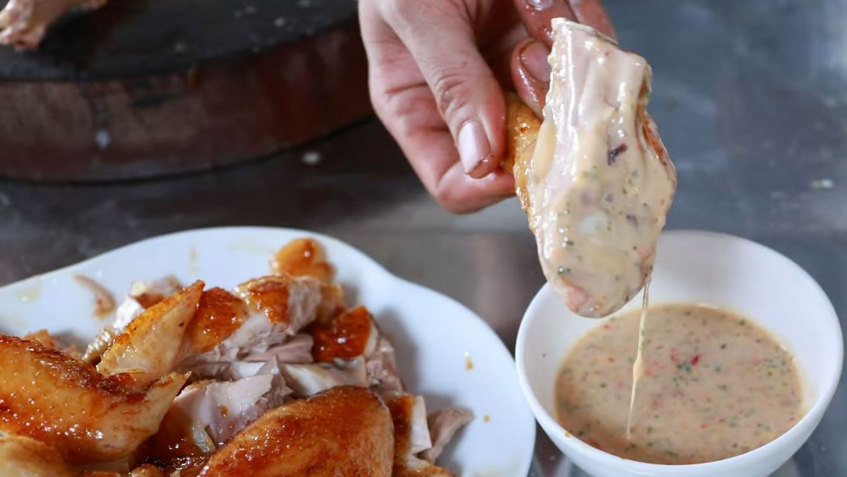 Sốt chấm gà nướng