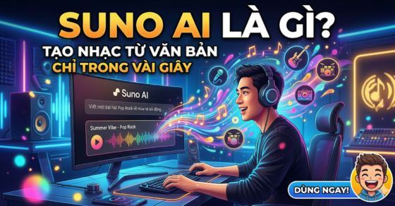 Suno AI là gì? Cách tạo nhạc AI tiếng Việt miễn phí