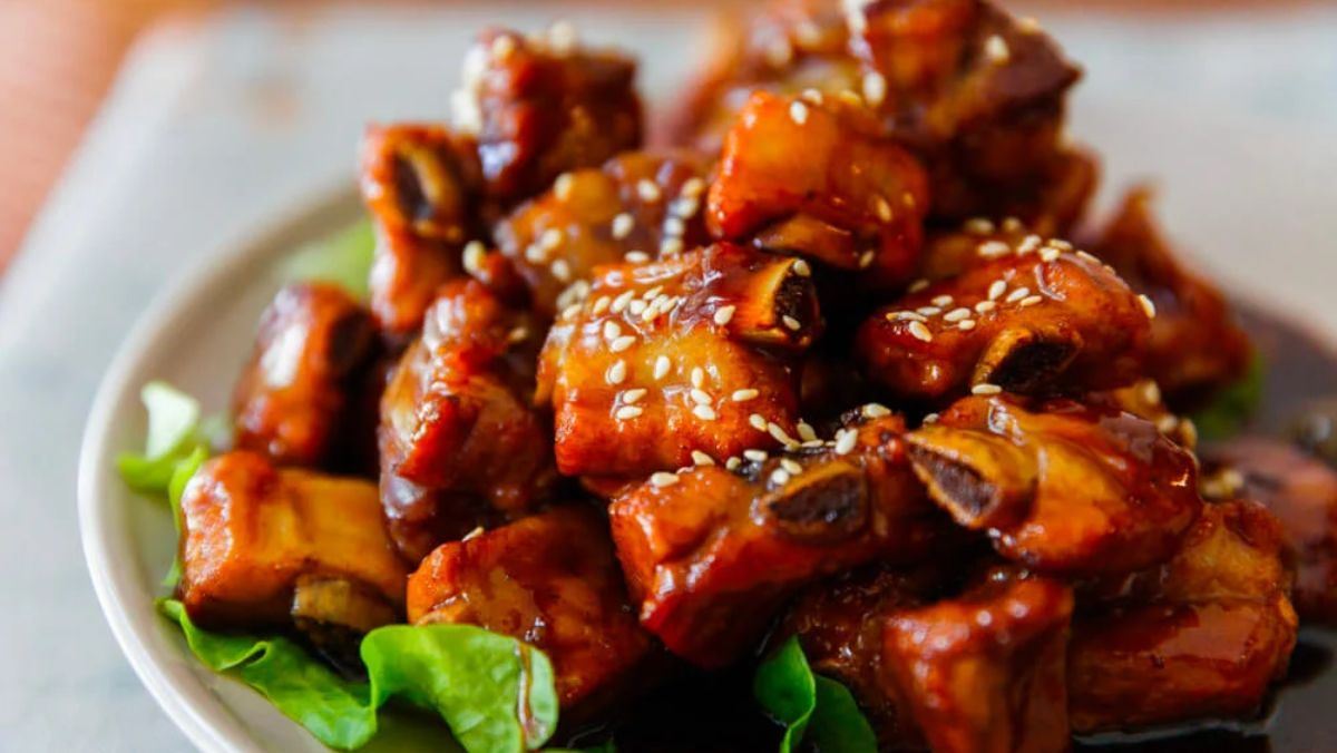 Sườn xào chua ngọt miền Bắc
