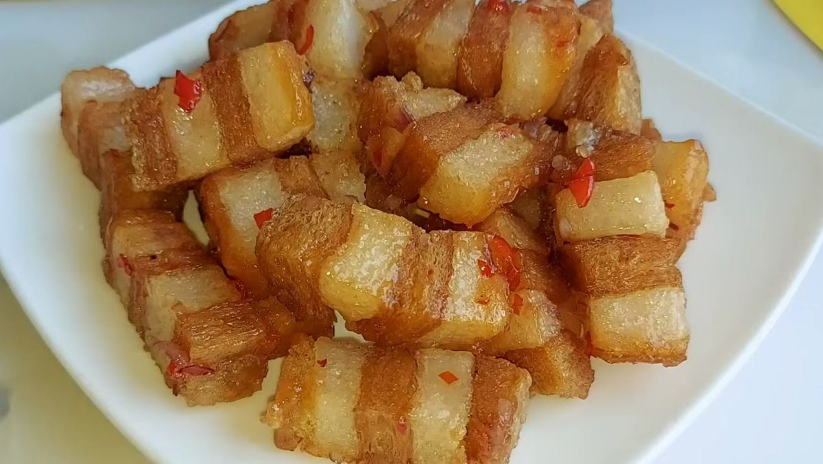 Thịt ba chỉ chay