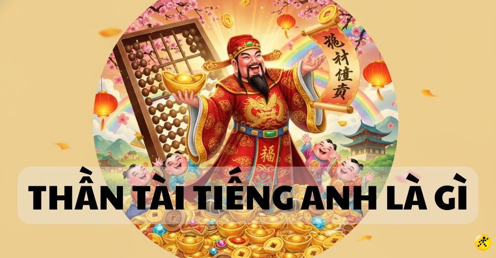 Thần Tài tiếng Anh là gì? Từ vựng & Lời chúc tài lộc mới nhất 2026
