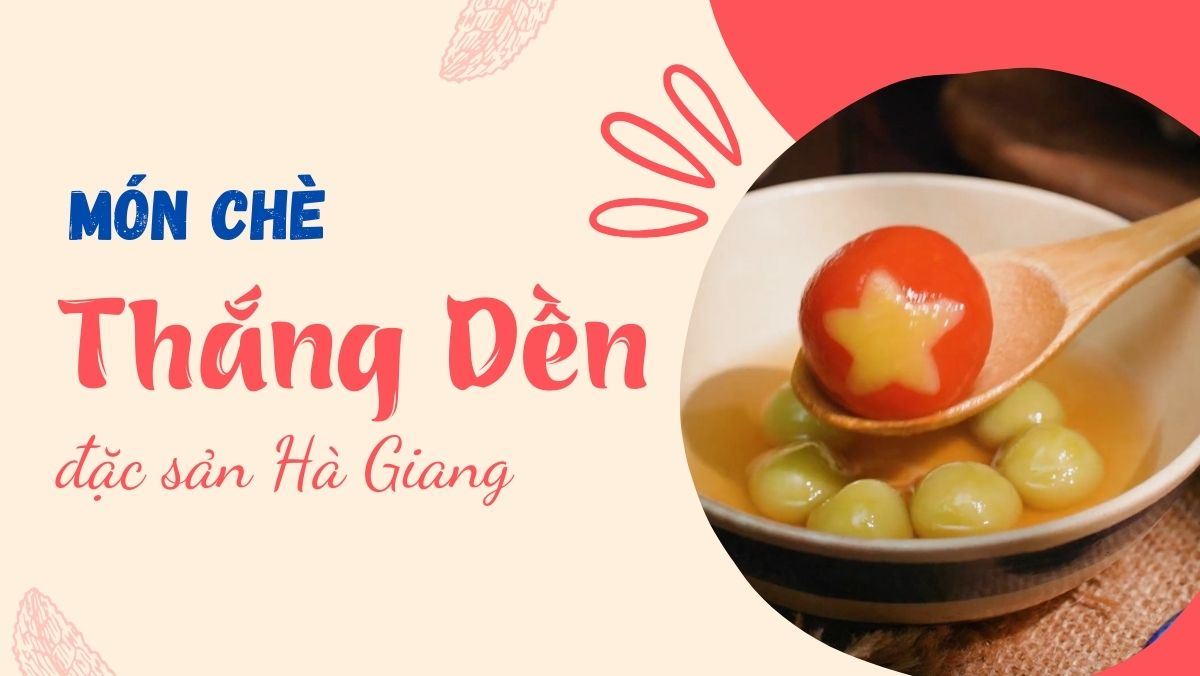 Cách nấu chè Thắng Dền ngon