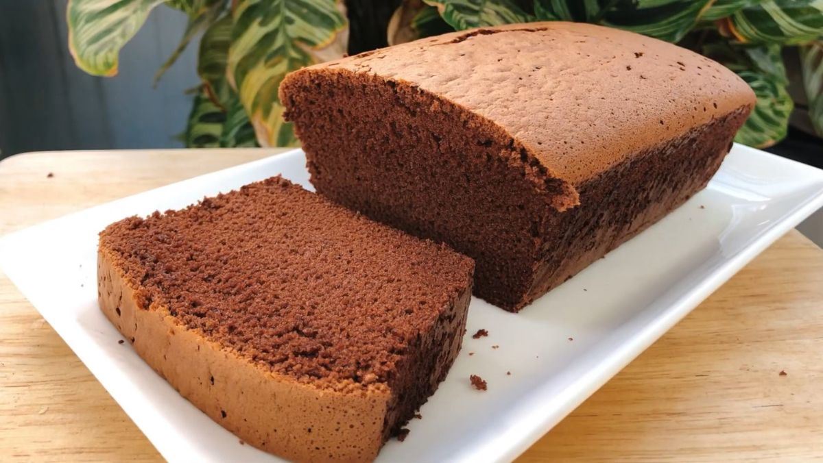 bánh gato socola đơn giản