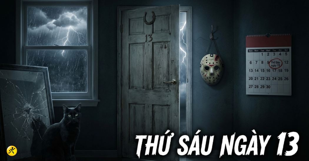 Thứ 6 ngày 13 là gì? Nguồn gốc, sự thật & những điều kiêng kỵ