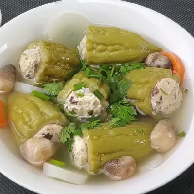 Khổ qua hầm chay