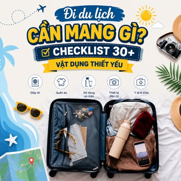 Đi du lịch cần mang gì