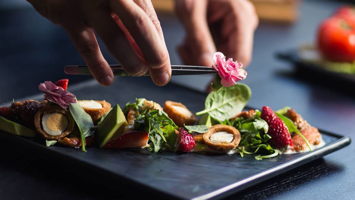 Trình bày món ăn đẹp mắt