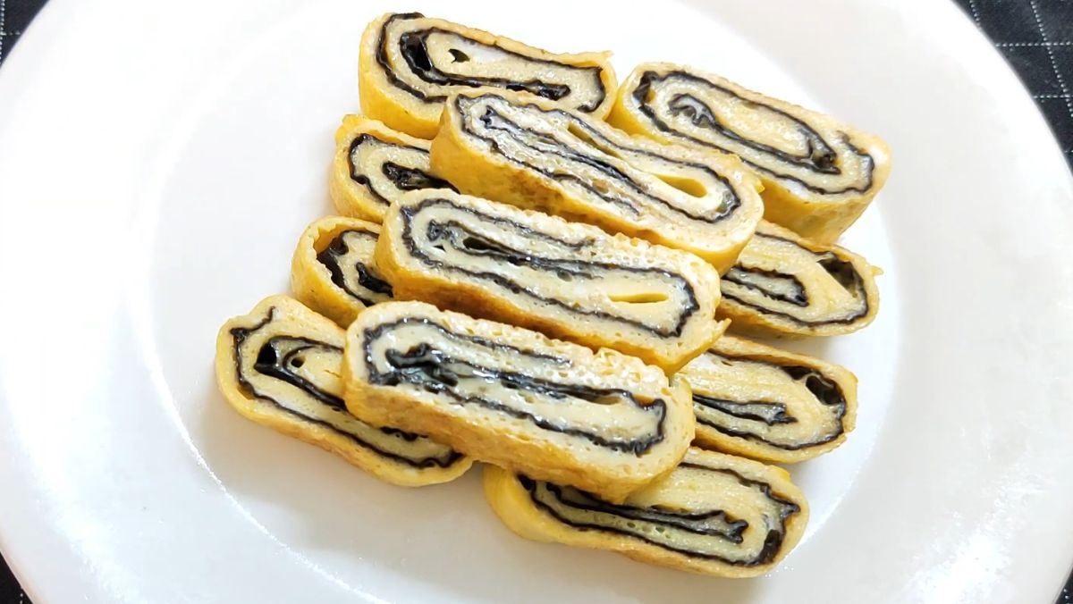 trứng cuộn rong biển