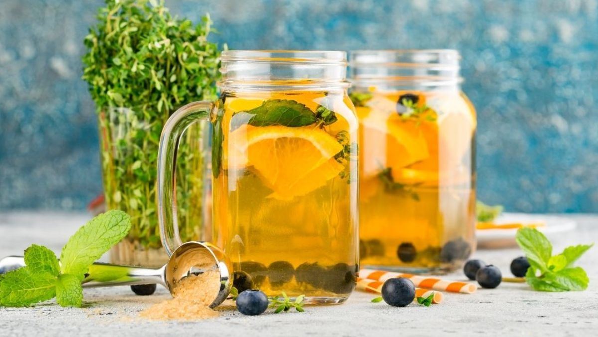 Trà chanh việt quất